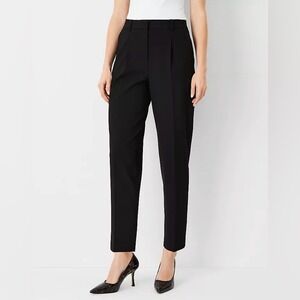 Ann Taylor Factory The High Rise Pleated Taper Pants 12